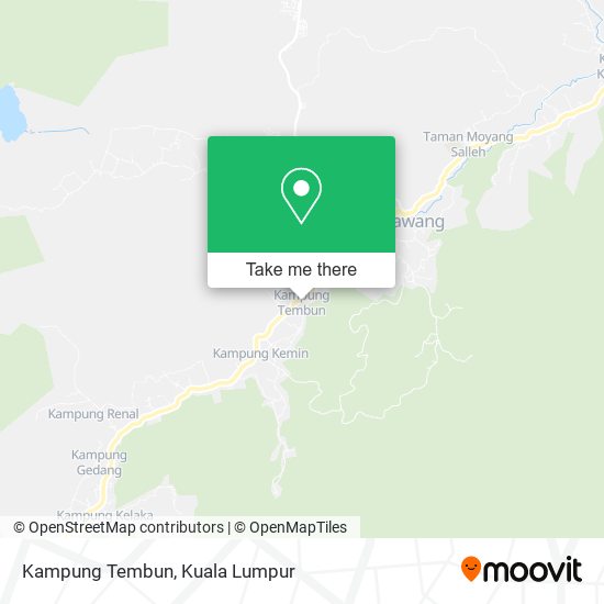 Peta Kampung Tembun