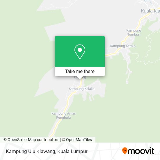 Kampung Ulu Klawang map