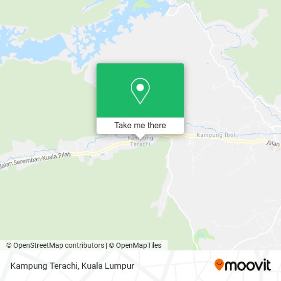 Kampung Terachi map