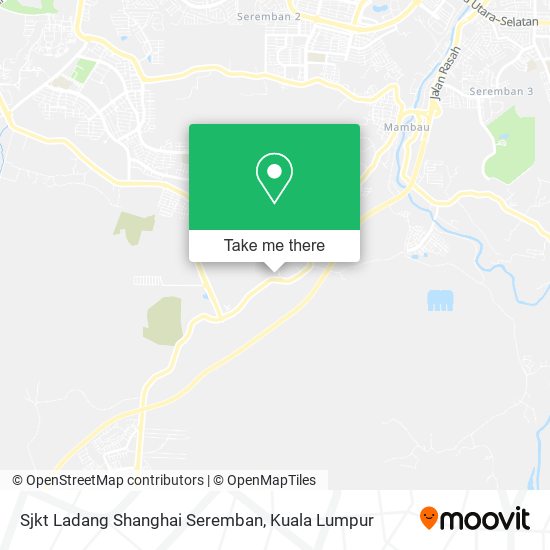 Sjkt Ladang Shanghai Seremban map