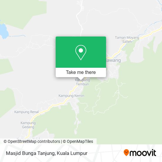 Masjid Bunga Tanjung map