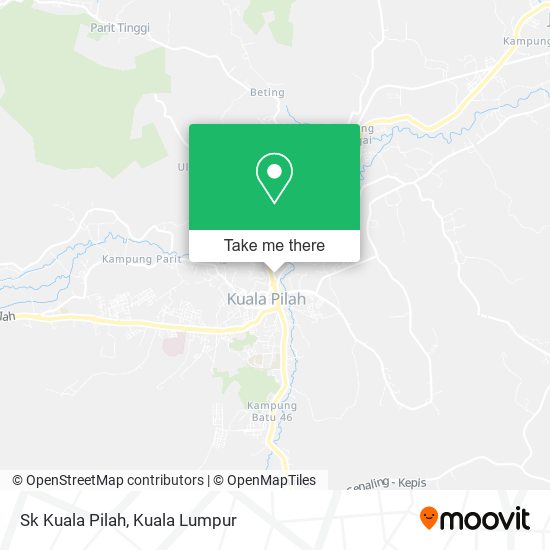Sk Kuala Pilah map