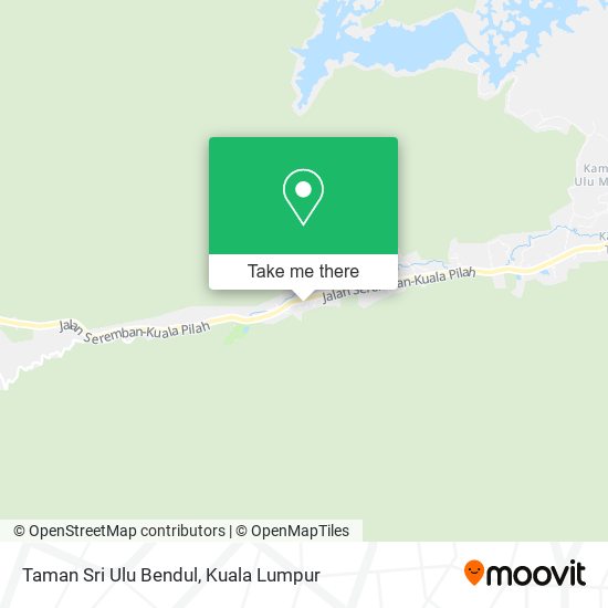 Peta Taman Sri Ulu Bendul