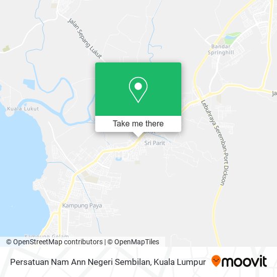 Persatuan Nam Ann Negeri Sembilan map