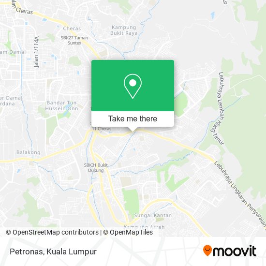 Petronas map