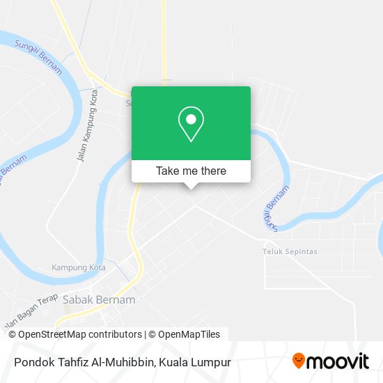 Peta Pondok Tahfiz Al-Muhibbin