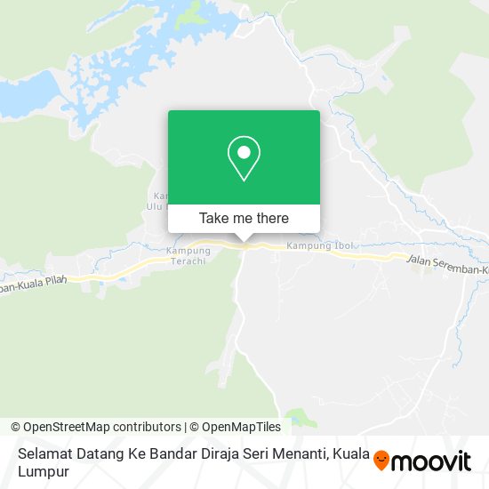 Selamat Datang Ke Bandar Diraja Seri Menanti map