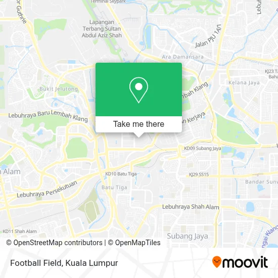 Football Field map