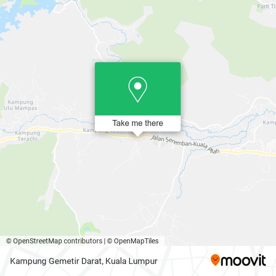 Peta Kampung Gemetir Darat
