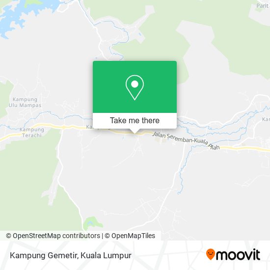 Peta Kampung Gemetir