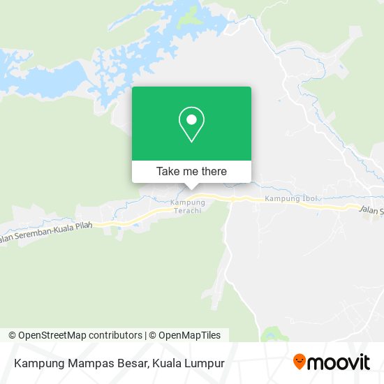 Peta Kampung Mampas Besar