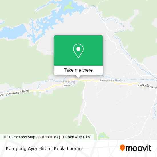 Peta Kampung Ayer Hitam