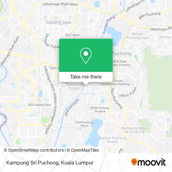 Peta Kampung Sri Puchong