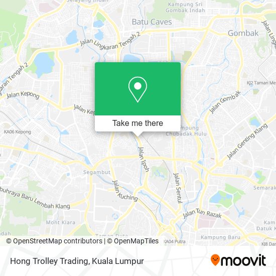 Hong Trolley Trading map