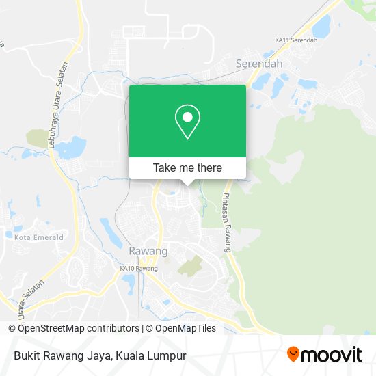 Peta Bukit Rawang Jaya