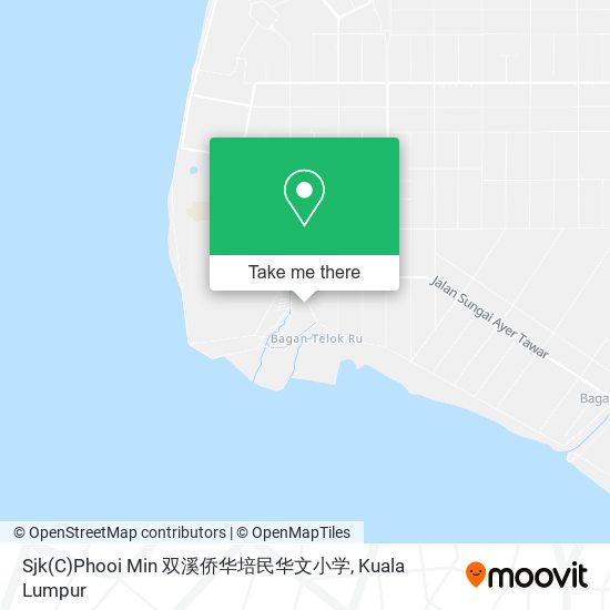 Peta Sjk(C)Phooi Min 双溪侨华培民华文小学
