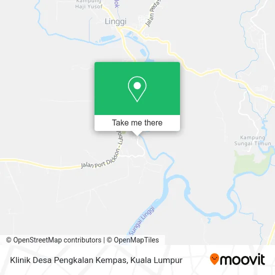Klinik Desa Pengkalan Kempas map