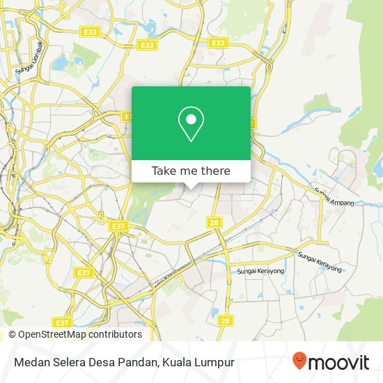 Medan Selera Desa Pandan map