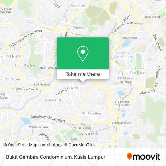 Peta Bukit Gembira Condominium