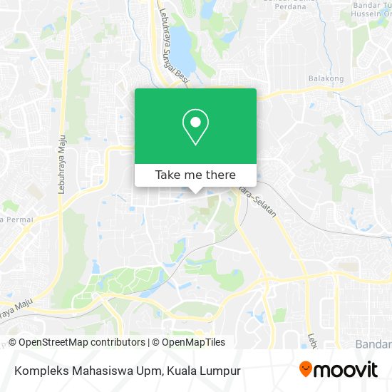 Kompleks Mahasiswa Upm map