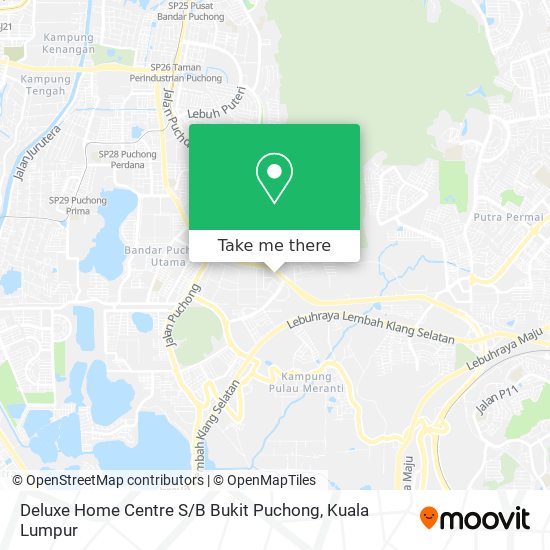Deluxe Home Centre S / B Bukit Puchong map