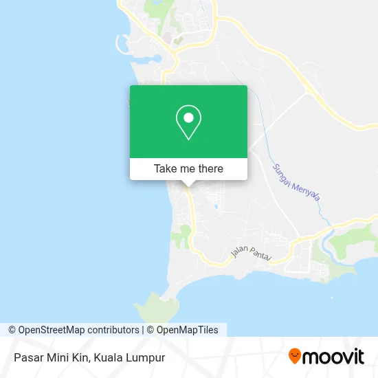 Pasar Mini Kin map