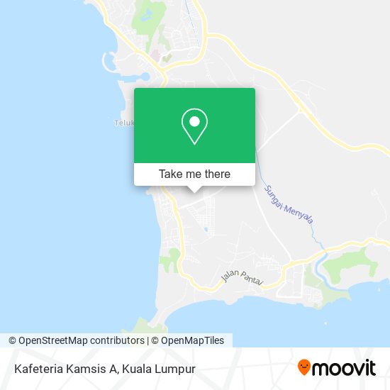 Peta Kafeteria Kamsis A