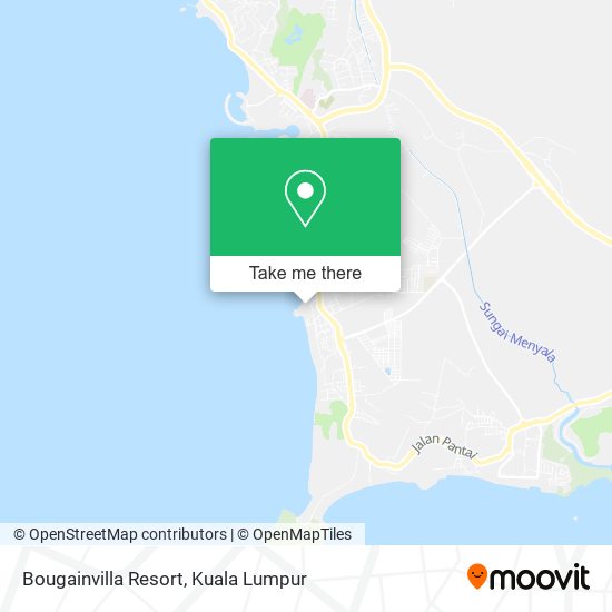 Bougainvilla Resort map