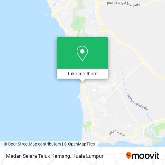 Peta Medan Selera Teluk Kemang