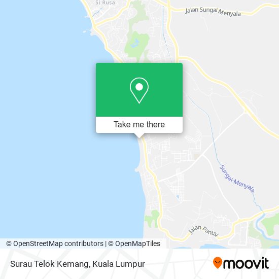 Surau Telok Kemang map