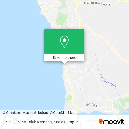 Butik Online Teluk Kemang map