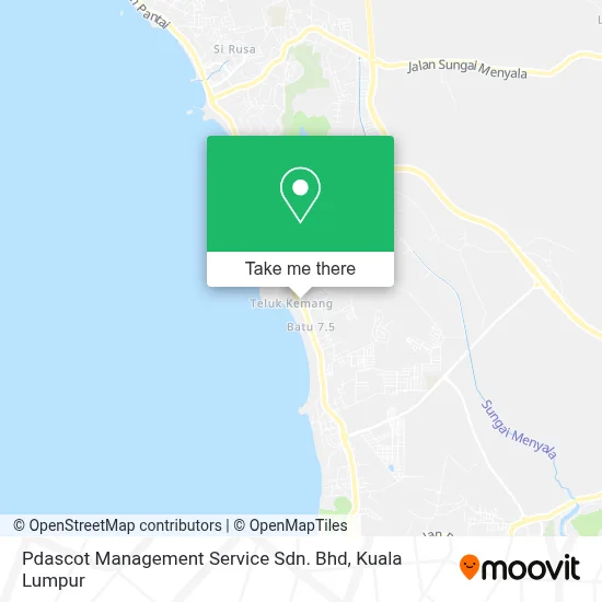 Pdascot Management Service Sdn. Bhd map
