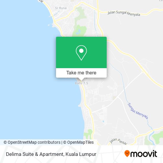 Delima Suite & Apartment map