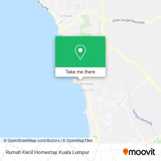 Rumah Kecil Homestay map