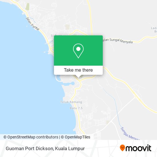Guoman Port Dickson map