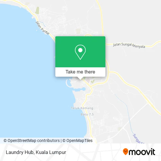 Laundry Hub map