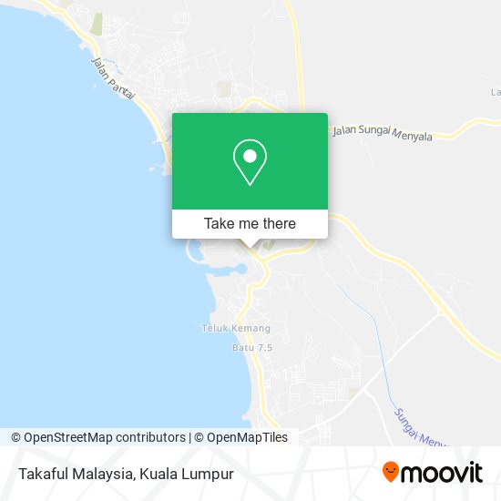 Takaful Malaysia map