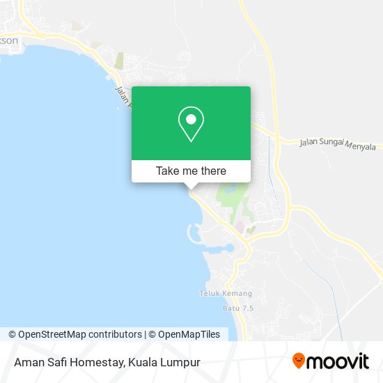 Aman Safi Homestay map