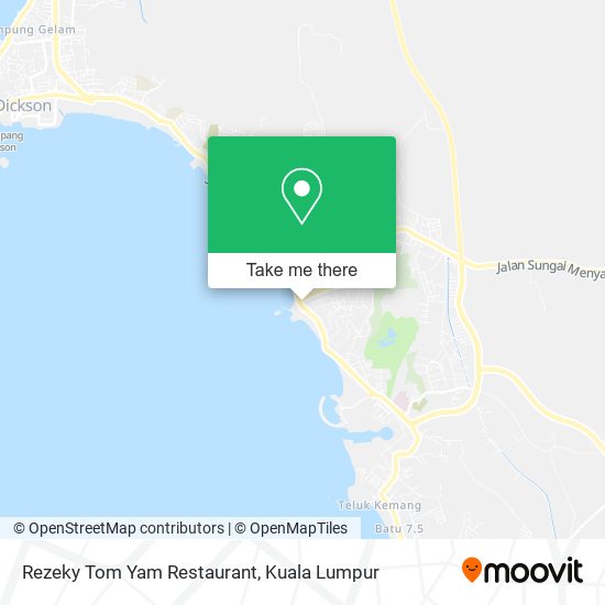 Rezeky Tom Yam Restaurant map