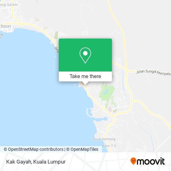 Kak Gayah map