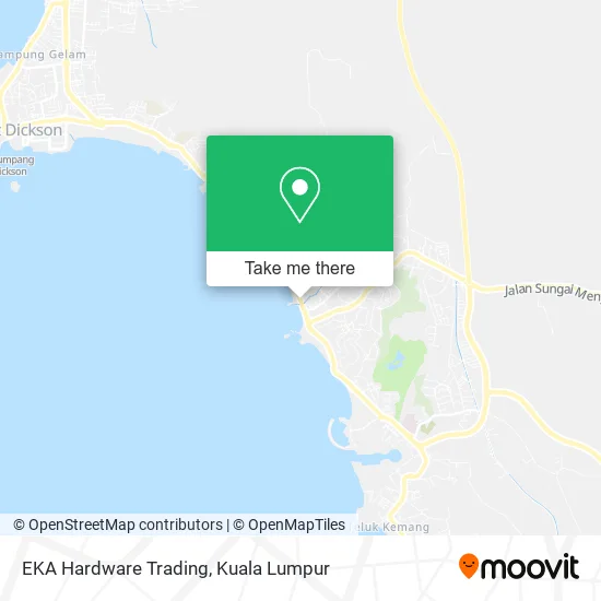 EKA Hardware Trading map