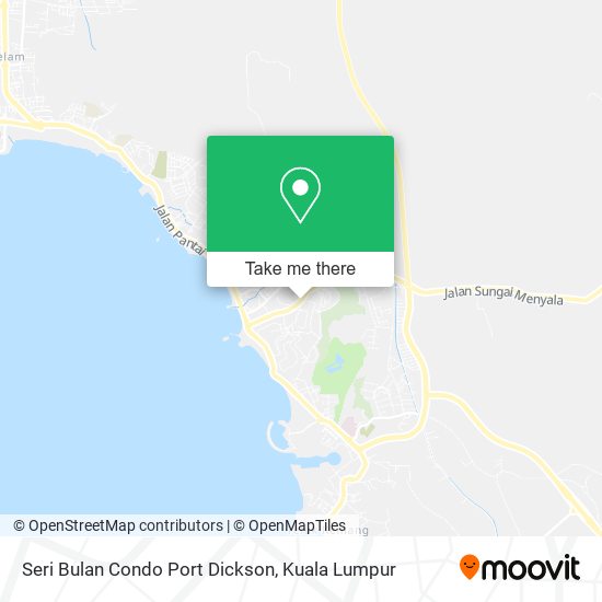 Seri Bulan Condo Port Dickson map