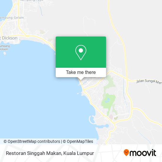 Peta Restoran Singgah Makan