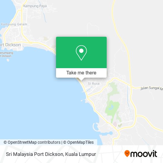 Sri Malaysia Port Dickson map