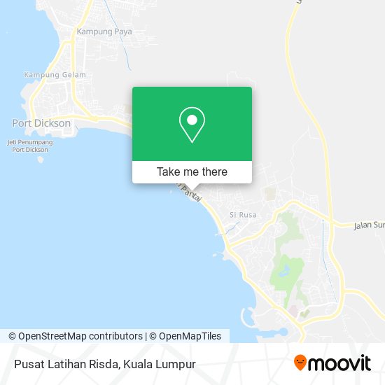 Pusat Latihan Risda map