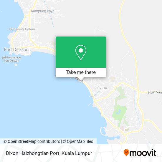 Dixon Haizhongtian Port map