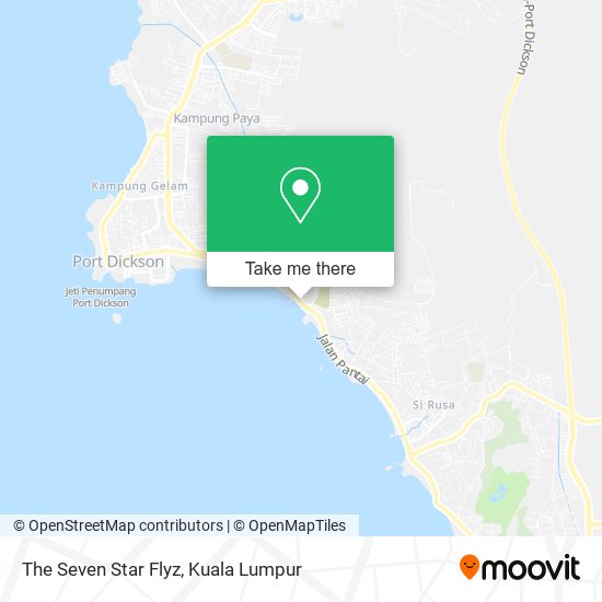 The Seven Star Flyz map
