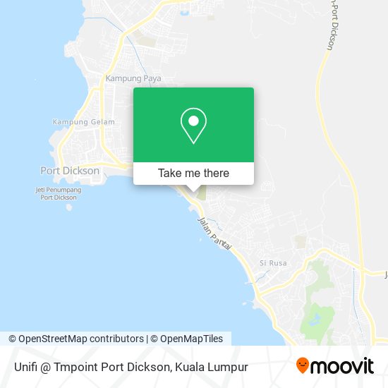 Unifi @ Tmpoint Port Dickson map