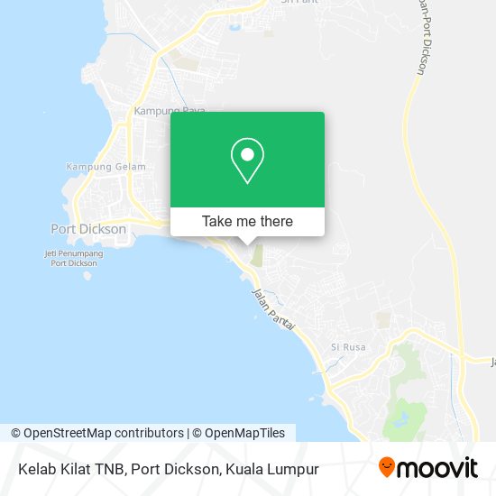 Peta Kelab Kilat TNB, Port Dickson