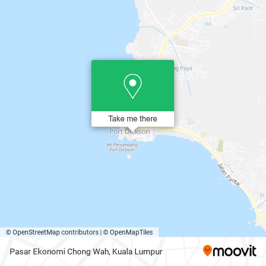 Pasar Ekonomi Chong Wah map